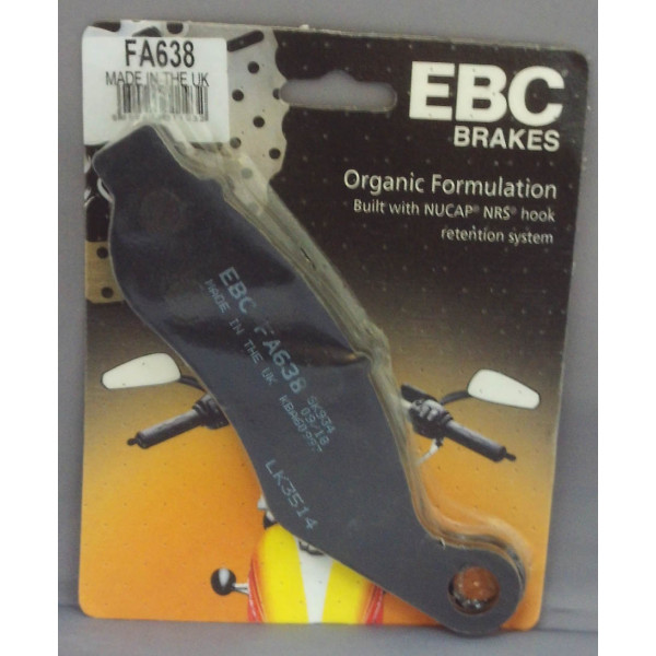 EBC EBC Brake Pads FA638-S/Order